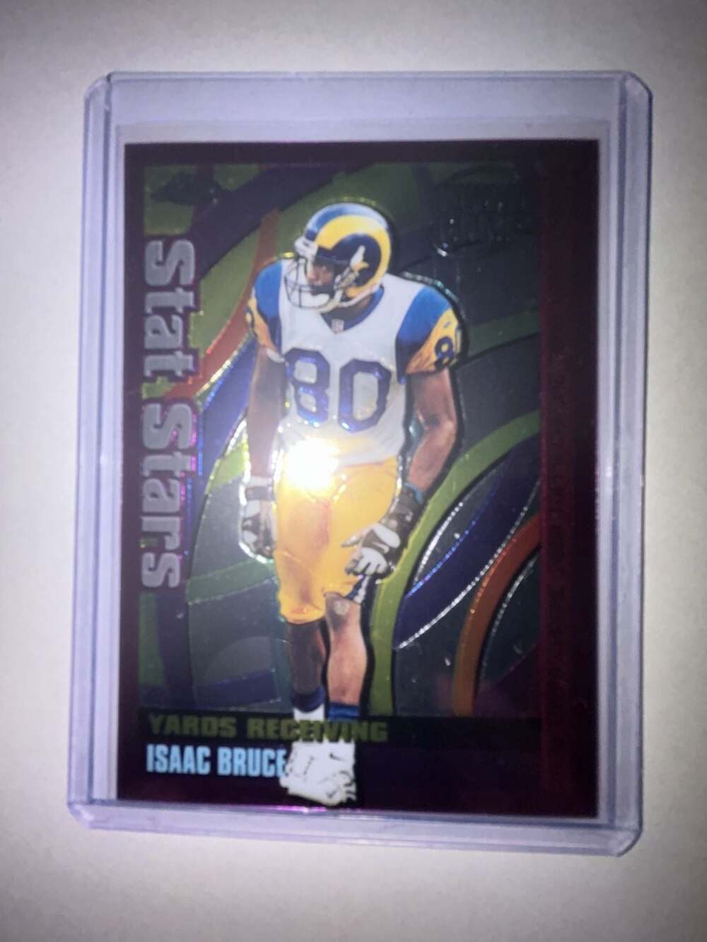 2000 Topps Chrome Own The Game Stat Stars Isaac Bruce #OTG25
